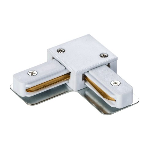 Złączka typu "L" do szyny natynkowej, biała, X-LINE DPM