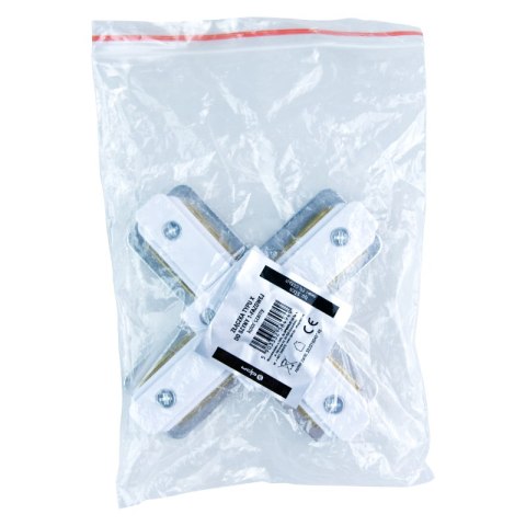 Złączka typu "X" do szyny natynkowej, biała, X-LINE DPM