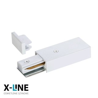 Złączki końcowe do szyny natynkowej, białe, X-LINE DPM
