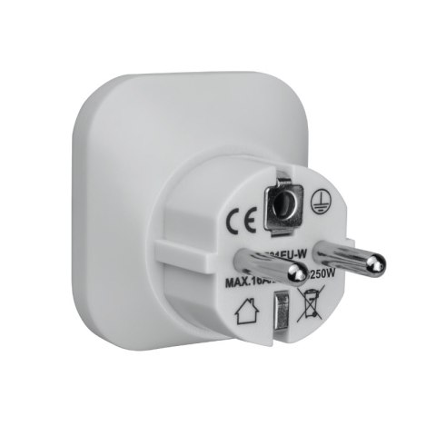 Adapter podróżny Europa, biały DPM