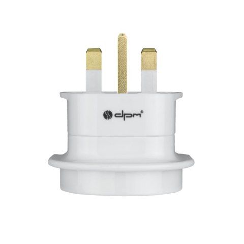 Adapter podróżny UK, biały DPM