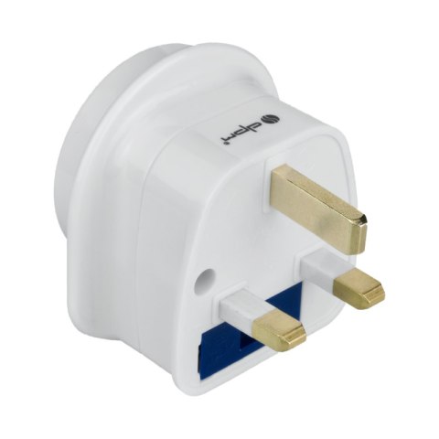 Adapter podróżny UK, biały DPM