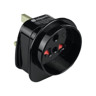 Adapter podróżny UK, czarny DPM