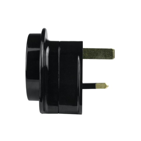 Adapter podróżny UK, czarny DPM