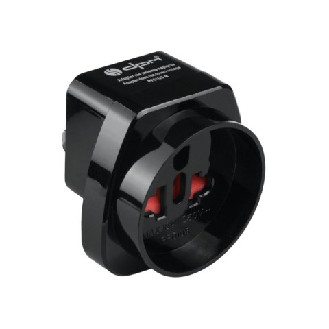Adapter podróżny USA, czarny DPM