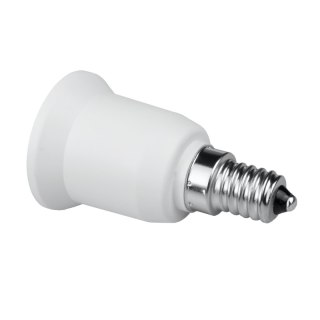 Adapter żarówki E14 na E27 DPM