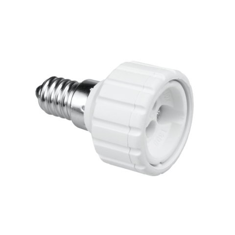 Adapter żarówki E14 na GU10 DPM