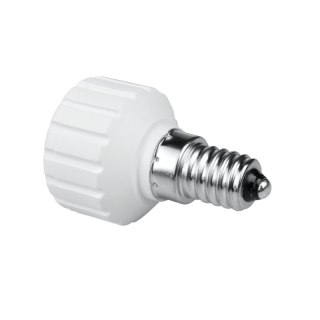 Adapter żarówki E14 na GU10 DPM
