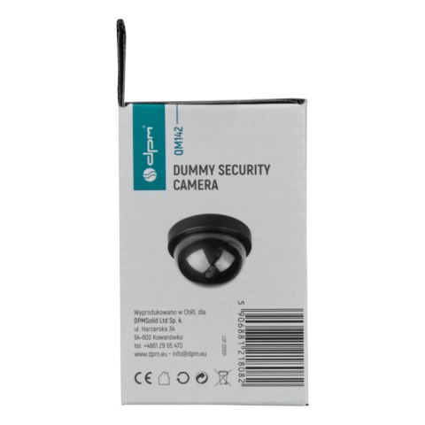 Atrapa kamery monitorującej, kopułowa, sufitowa DPM