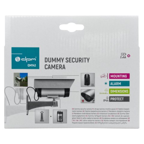 Atrapa kamery monitorującej, tubowa, ścienna DPM