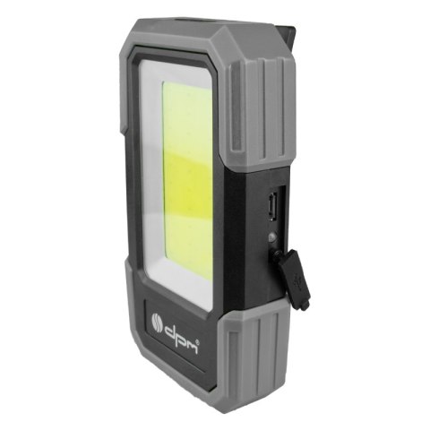 Lampa COB ładowalna, 350 lm, 1000 mAh DPM