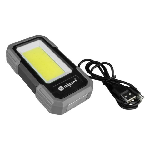 Lampa COB ładowalna, 350 lm, 1000 mAh DPM