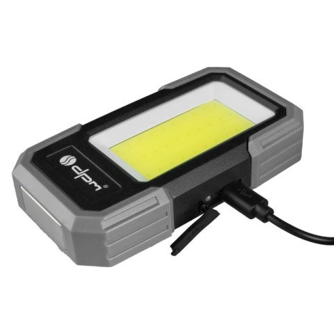 Lampa COB ładowalna, 350 lm, 1000 mAh DPM
