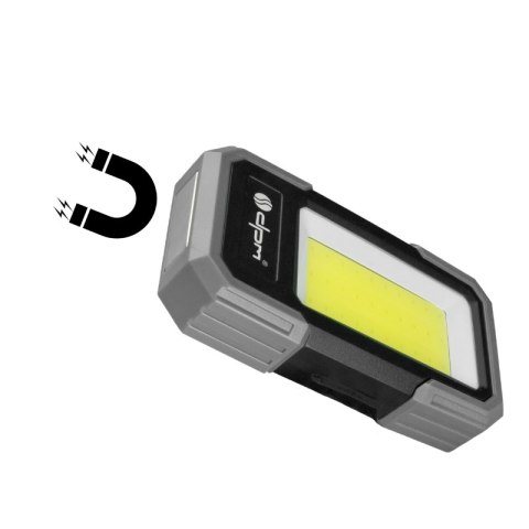 Lampa COB ładowalna, 350 lm, 1000 mAh DPM