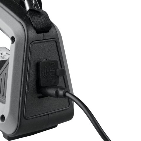 Lampa LED, ładowalna, 200 lm, 2400 mAh DPM