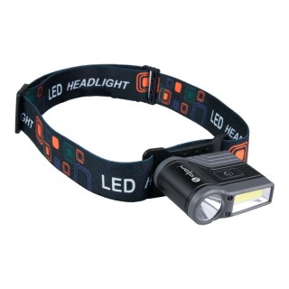 Lampa czołowa COB/XPE, ładowalna, 300 lm DPM