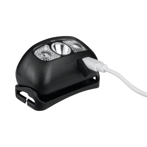 Lampa czołowa COB ładowalna, 250 lm, IPX5 DPM