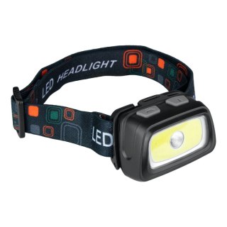 Lampa czołowa COB/LED, 350 lm, IPX6 DPM