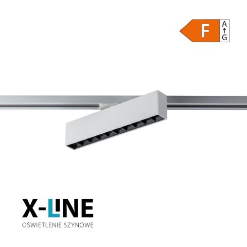Lampa szynowa LED liniowa regulowana, 10 W, 750 lm, 4000 K, biała, X-LINE DPM