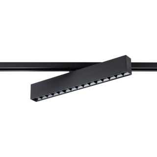 Lampa szynowa LED liniowa regulowana, 15 W, 1350 lm, 4000 K, czarna, X-LINE DPM