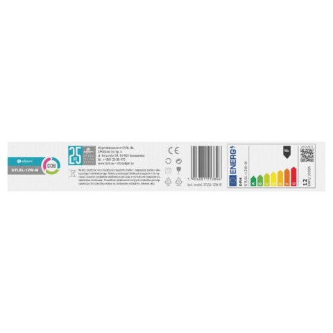 Listwa LED podtynkowa liniowa, 12 W, 1080 lm, biała, X-LINE DPM