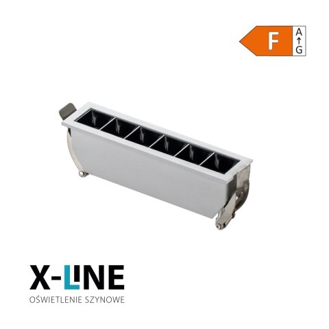 Listwa LED podtynkowa liniowa, 6 W, 540 lm, biała, X-LINE DPM