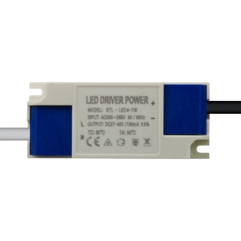 Listwa LED podtynkowa liniowa, 6 W, 540 lm, czarna, X-LINE DPM