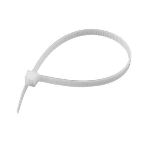 Opaski zaciskowe, 2,5 x 100 mm, 100 szt., białe DPM
