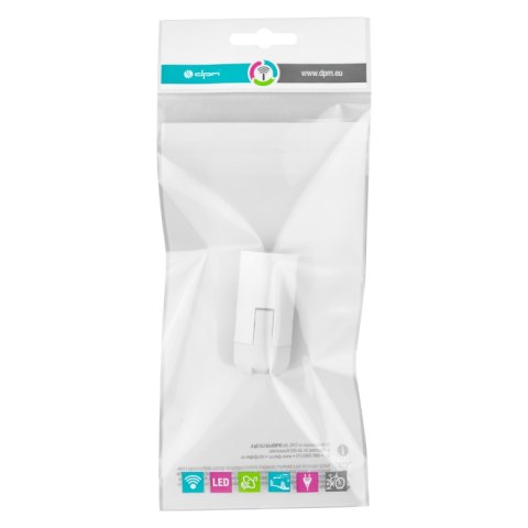 Oprawka E14, biała DPM