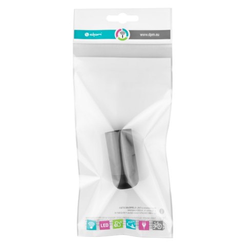 Oprawka E14, czarna DPM