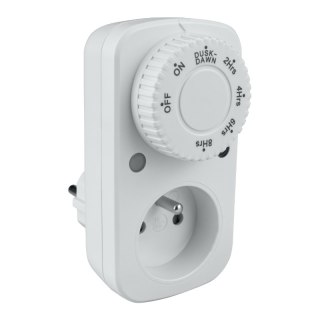 Programator czasowy analogowy z czujnikiem zmierzchu DPM