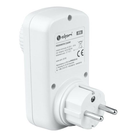 Programator czasowy analogowy z czujnikiem zmierzchu DPM