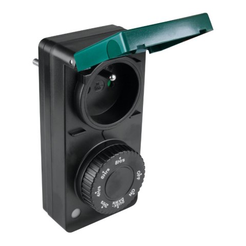 Programator czasowy analogowy z czujnikiem zmierzchu, IP44 DPM