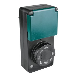 Programator czasowy analogowy z czujnikiem zmierzchu, IP44 DPM