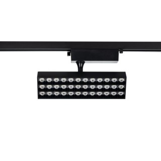 Reflektor szynowy LED, 20 W, 1750 lm, 4000 K, czarny, X-LINE DPM