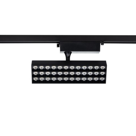 Reflektor szynowy LED, 20 W, 1750 lm, 4000 K, czarny, X-LINE DPM