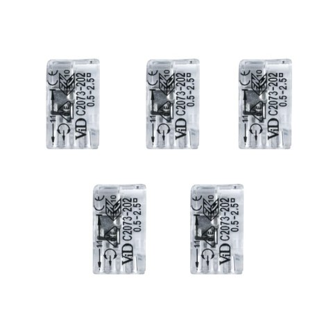 Szybkozłączka instalacyjna drut 2 x 0,5-2,5 mm2, 5 szt. DPM