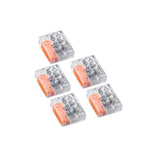Szybkozłączka instalacyjna drut 3 x 0,5-2,5 mm2, 5 szt. DPM