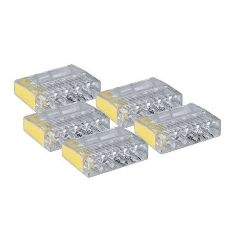 Szybkozłączka instalacyjna drut 5 x 0,5-2,5 mm2, 5 szt. DPM