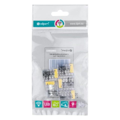Szybkozłączka instalacyjna drut 5 x 0,5-2,5 mm2, 5 szt. DPM