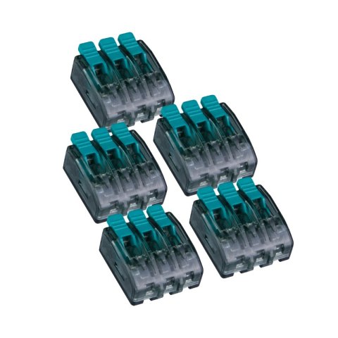Szybkozłączka instalacyjna linka 3 x 4 mm2, 5 szt. DPM