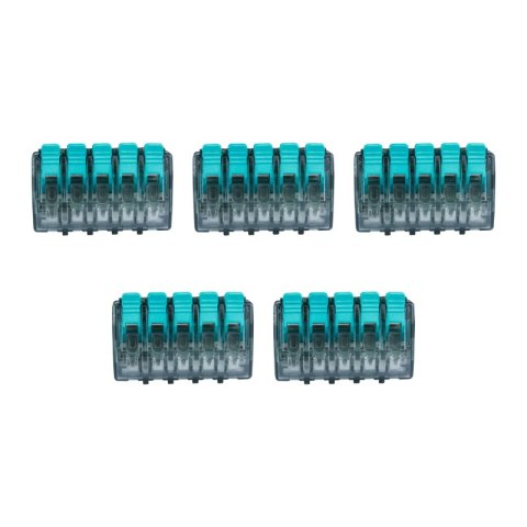 Szybkozłączka instalacyjna linka 5 x 4 mm2, 5 szt. DPM