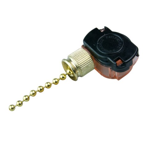 Wyłącznik koralikowy, 26 cm, mosiądzowany DPM