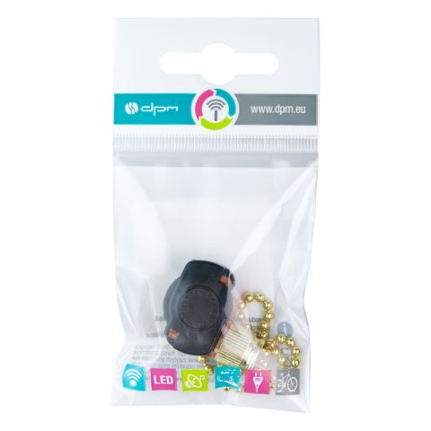 Wyłącznik koralikowy, 26 cm, mosiądzowany DPM