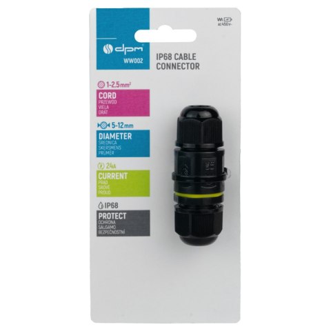 Złączka kablowa, 3 x 2.5 mm2, IP68 DPM