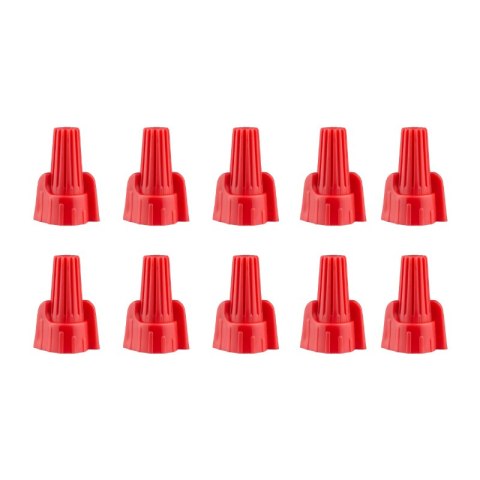 Złączka kablowa nakręcana na przewód, 0,8-8 mm2, czerwona, 10 szt. DPM