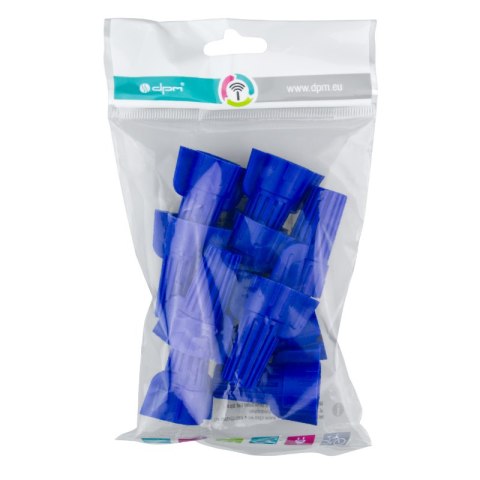 Złączka kablowa nakręcana na przewód, 2-13 mm2, niebieska, 10 szt. DPM