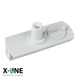 Złączka lampowa do szyny, biała, X-LINE DPM