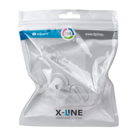 Złączka lampowa do szyny, biała, X-LINE DPM