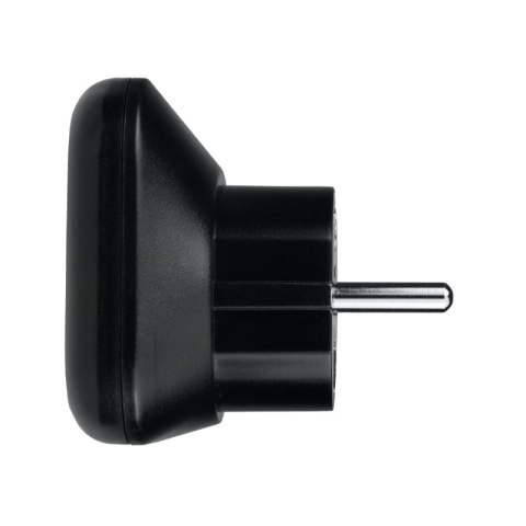 Adapter podróżny Europa, czarny DPM